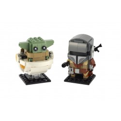 BrickHeadz Der Mandalorianer™ und das Kind - NEU (75317)